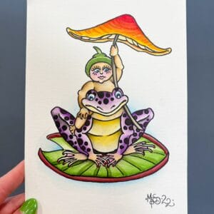 Lilly Pad (A5 Original)