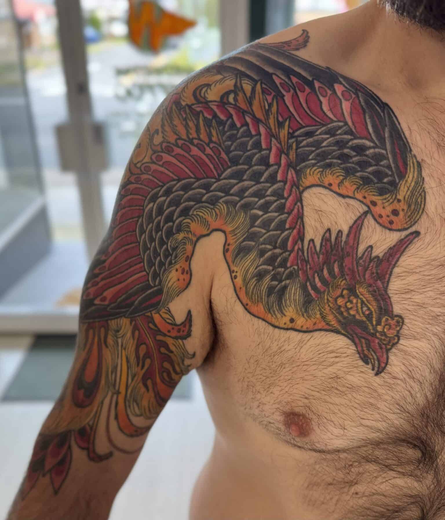 Tattoo 2, healed